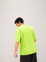 Unisex Green Confidence Oversized T-Shirt
