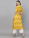 Women's Floral Printed A-Line Kurta