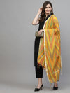 Women's Self Design Silk Blend Dupatta