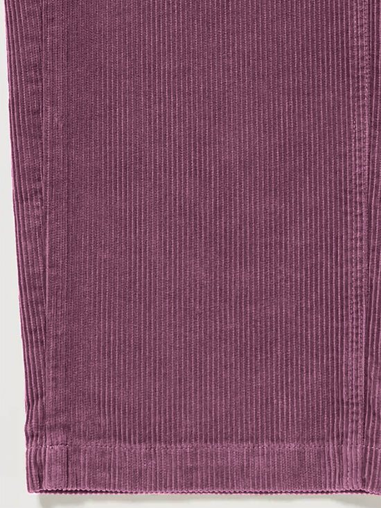 Girls Mauve Flared Corduroy Parallel Trousers