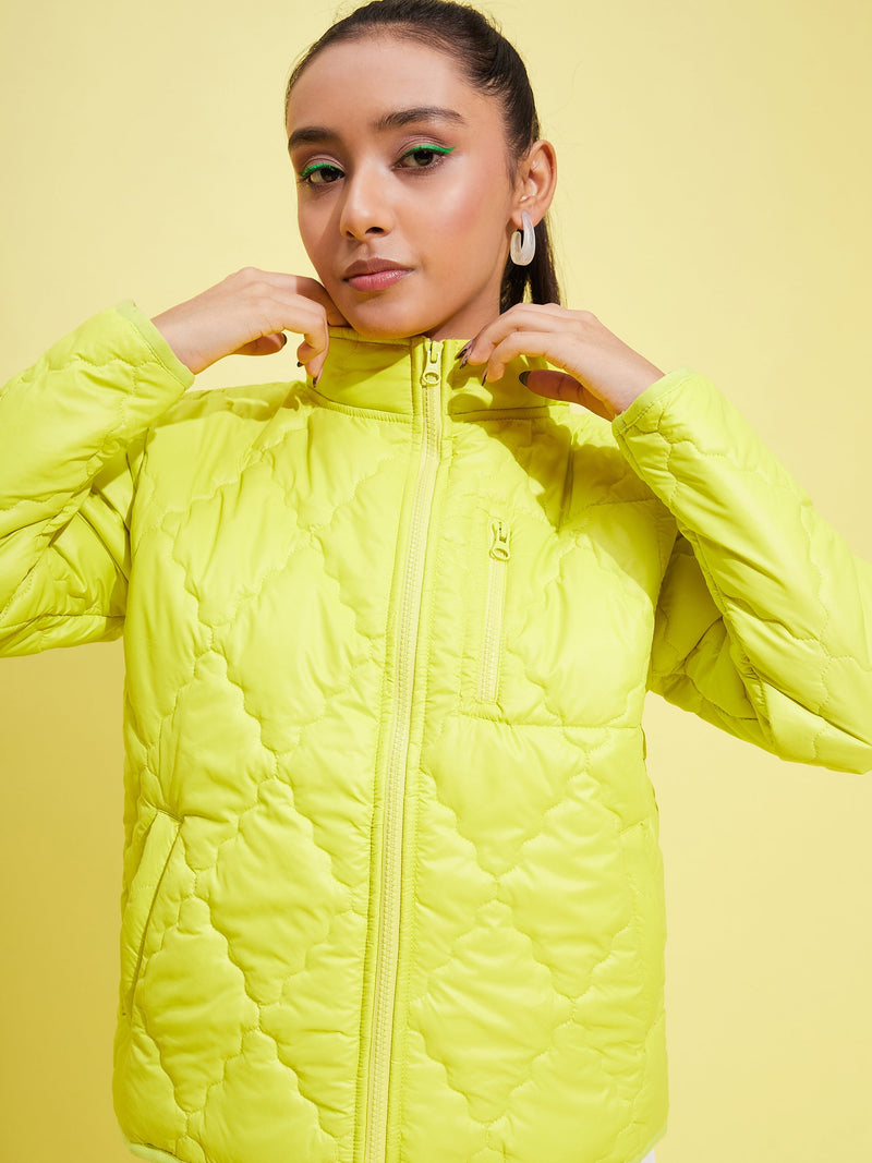 Womens neon 2025 yellow jacket