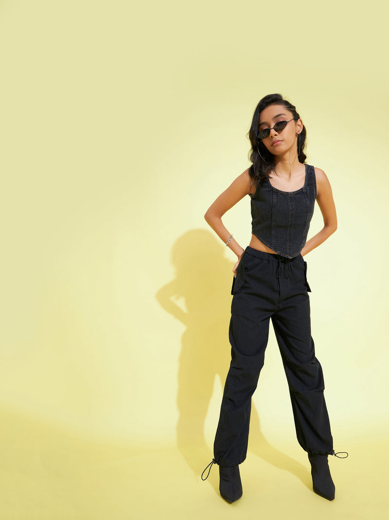 Baggy Wide-Leg Cargo Pants for Girls | Old Navy
