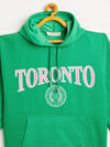Girls Green Toronto Oversized Sweatshirt With Track Pants