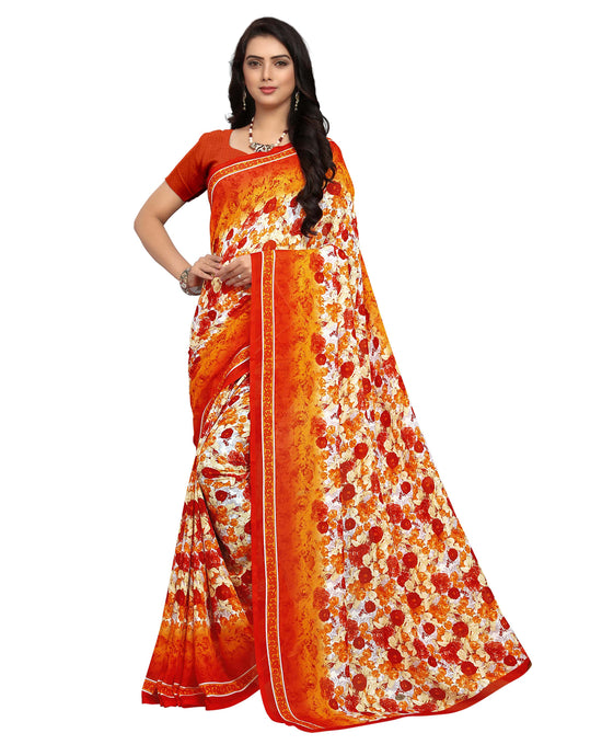 Vaamsi Georgette No Type Regular Saree-PC1069