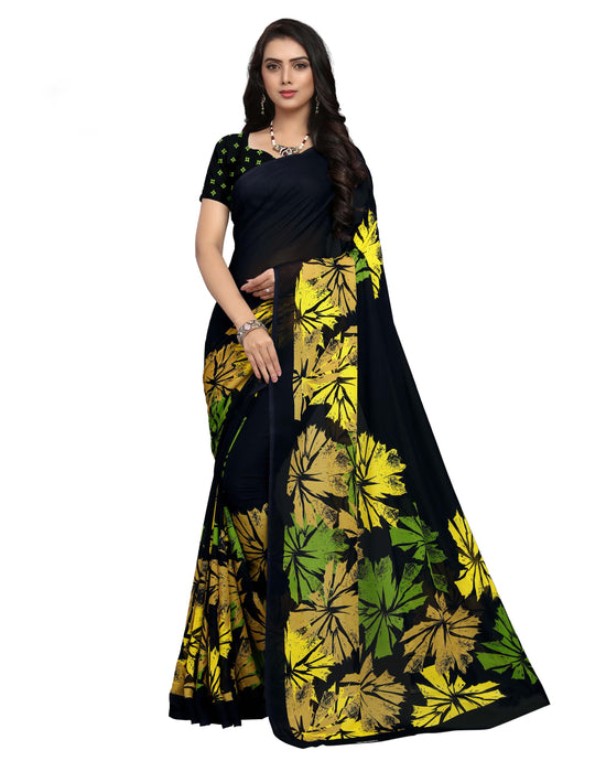 Vaamsi Georgette No Type Regular Saree-PC1073