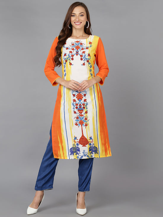 Ahika Women Polyester Ethnic Motifs