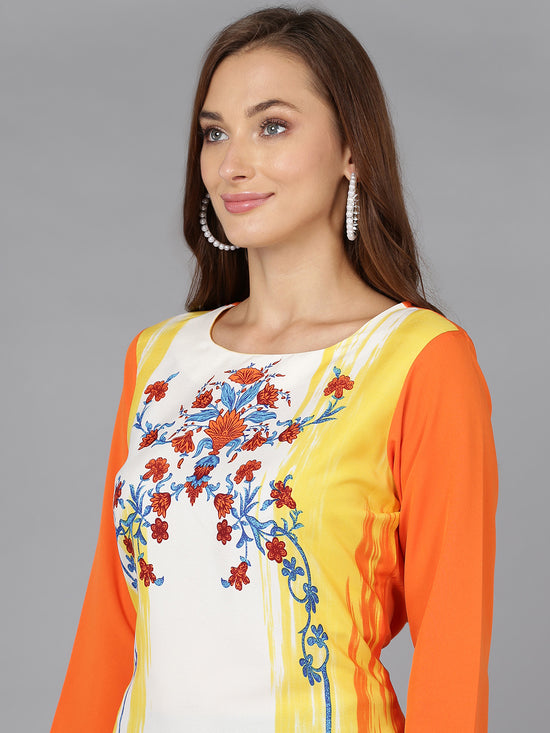 Ahika Women Polyester Ethnic Motifs