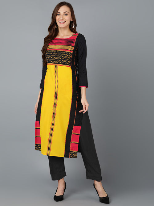 Ahika Women Polyester Geometric Printed