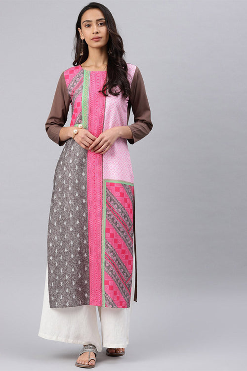 Ahika Women Function Wear Multi Color Printed Fancy Kurti