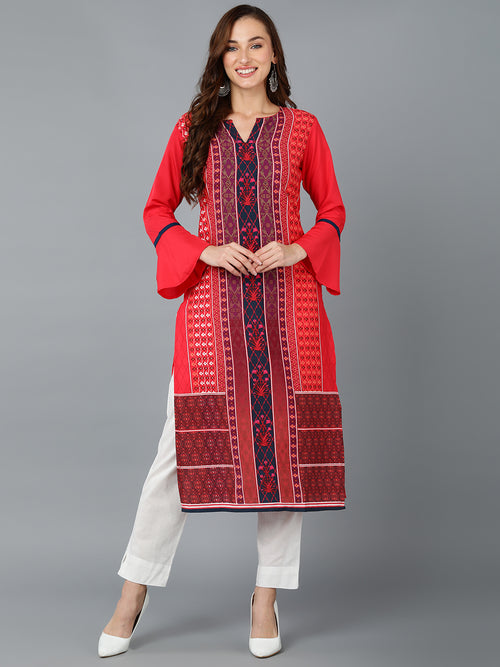 Ahika Women Crepe Geometric Printed