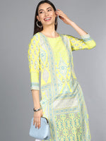 Ahika PolyCrepe Printed Kurta