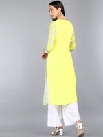 Ahika PolyCrepe Printed Kurta