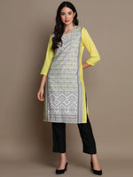 Ahika Women Polyester Geometric Printed