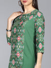 Ahika PolyCrepe Printed Kurta