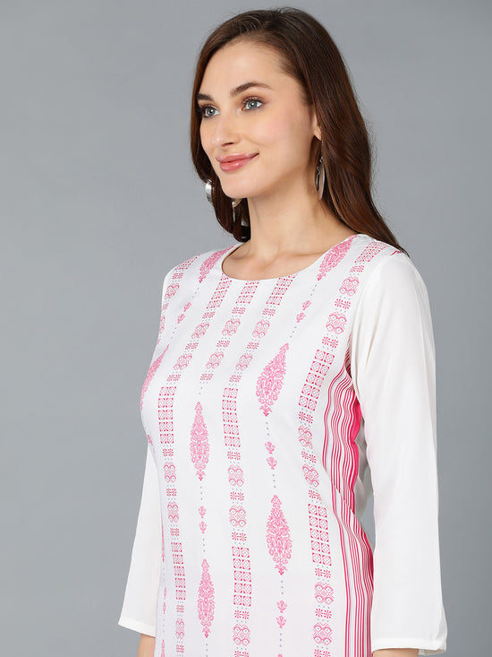 Ahika Women Crepe Geometric Printed