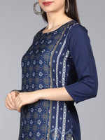 Ahika PolyCrepe Printed Kurta