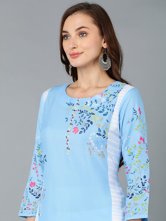 Ahika Women Polyester Floral Printed