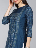 Ahika PolyCrepe Printed Kurta