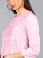 Ahika PolyCrepe Printed Kurta