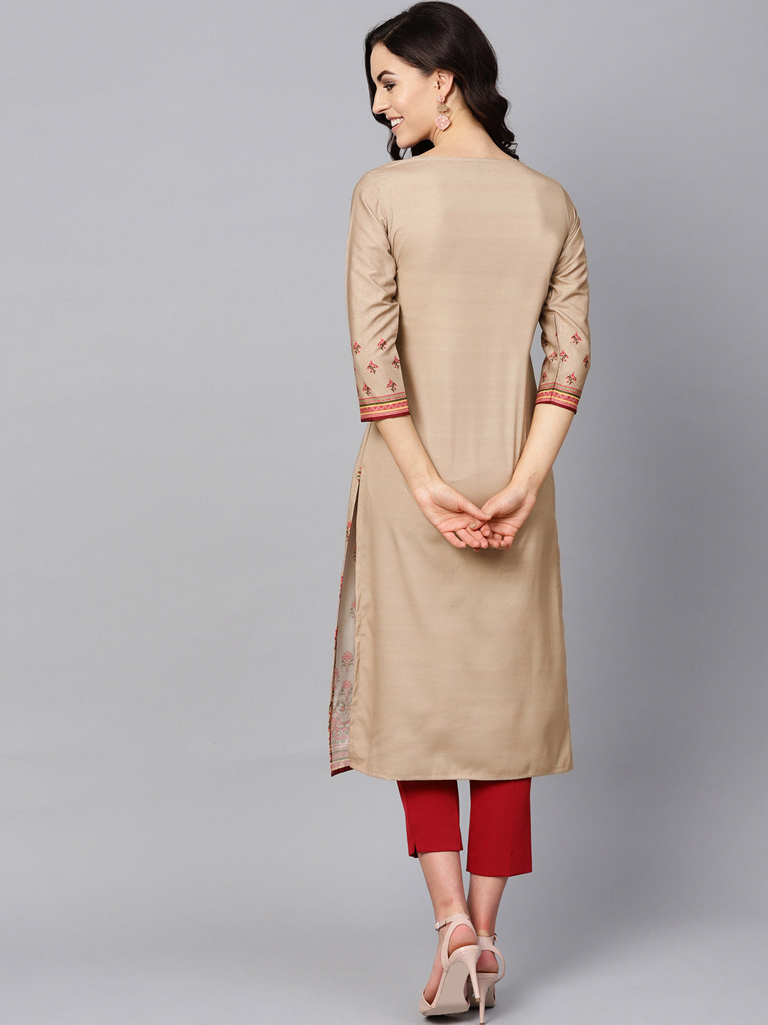 Buy this Sensuous Cream Coloured Khadi Cotton Kurti at reasonable rate from  Satrani Fashion. | Kurti designs, Best designer sarees, Designer kurtis  online