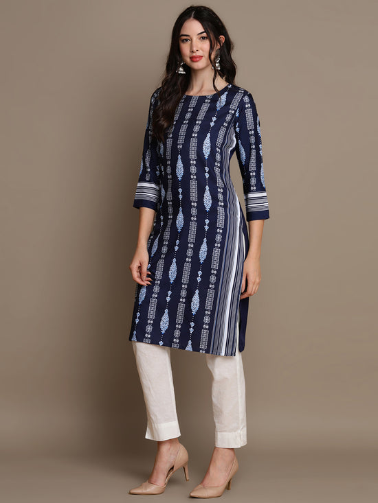 Ahika Women Crepe Geometric Printed