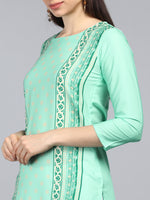 Ahika PolyCrepe Printed Kurta