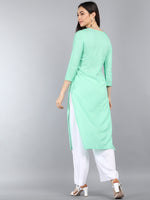 Ahika PolyCrepe Printed Kurta