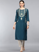 Ahika PolyCrepe Printed Kurta