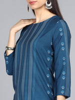 Ahika PolyCrepe Printed Kurta