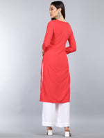 Ahika PolyCrepe Printed Kurta