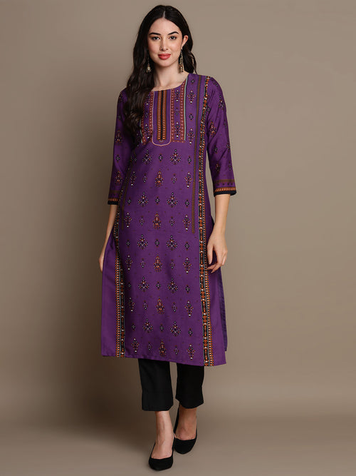 Ahika Women Polyester Ethnic Motifs