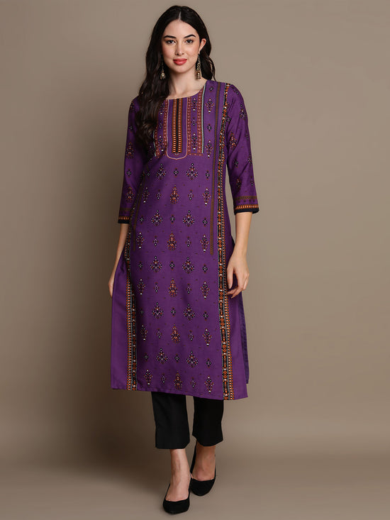 Ahika Women Polyester Ethnic Motifs