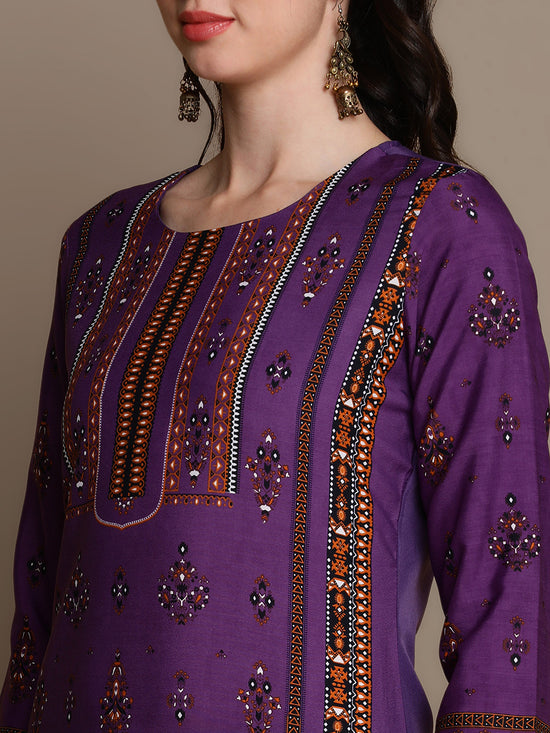 Ahika Women Polyester Ethnic Motifs