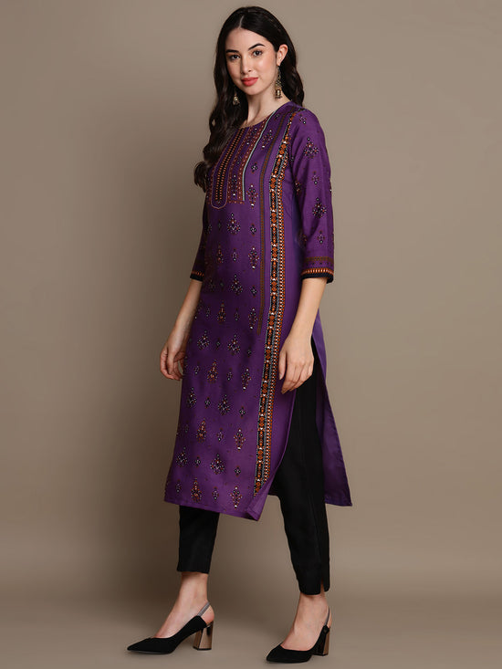 Ahika Women Polyester Ethnic Motifs