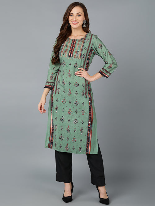 Ahika Women Polyester Ethnic Motifs