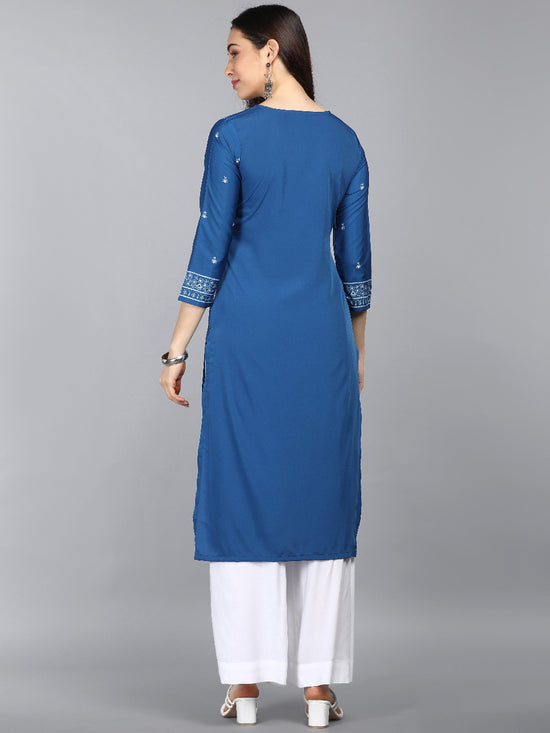 Ahika PolyCrepe Printed Kurta