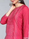 Ahika PolyCrepe Printed Kurta