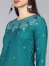 Ahika PolyCrepe Printed Kurta