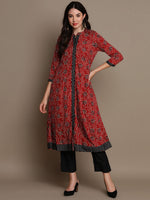 Ahika Women Polyester Floral Printed