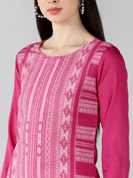 Ahika Women's Polyester Printed Kurta