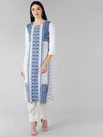 Ahika Women's Polyester Printed Kurta