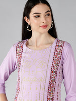 Ahika Women's Polyester Printed Kurta