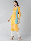 Ahika Women's Polyester Printed Kurta