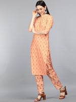 Ahika Polyester Printed Kurta Pant Set