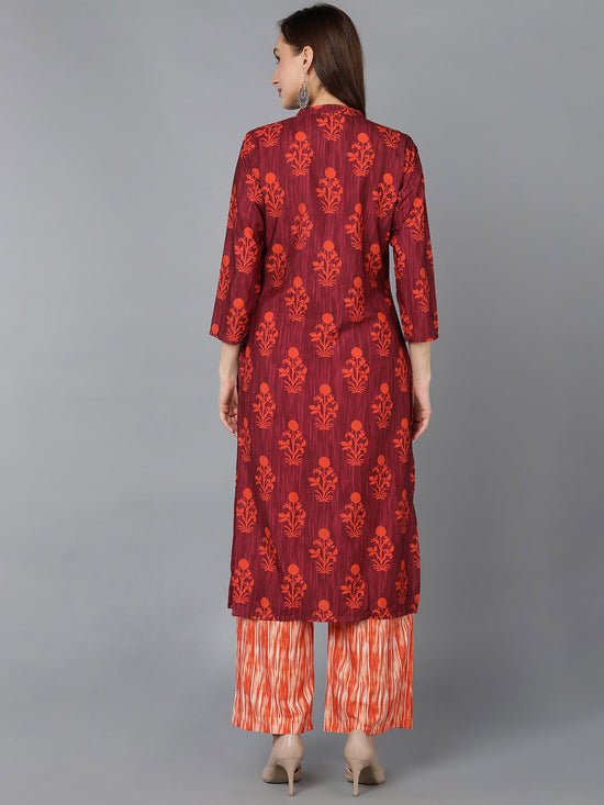 Ahika Women Poly Crepe Ethnic Motifs Printed