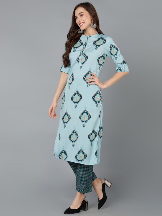 Ahika Women Poly Crepe Ethnic Motifs Printed