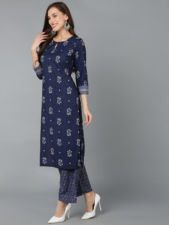 Ahika Women Cotton Floral Printed Kurta With