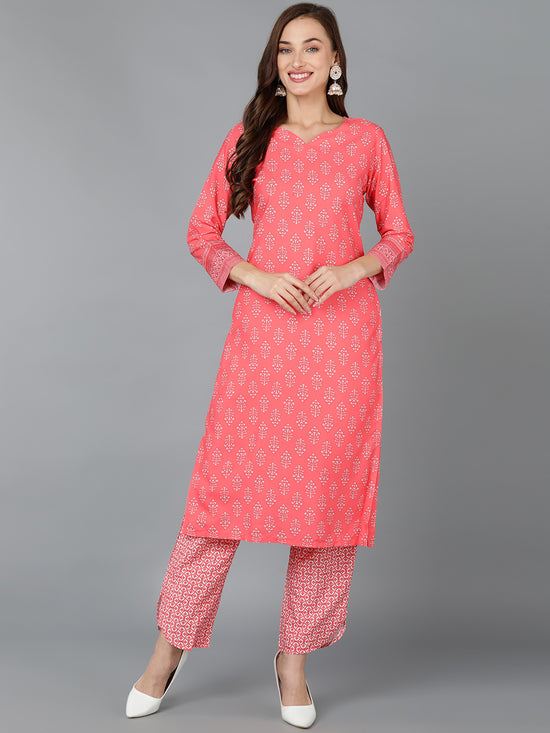 Ahika Women Polyester Ethnic Motifs Printed Kurta