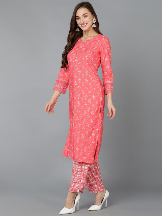 Ahika Women Polyester Ethnic Motifs Printed Kurta