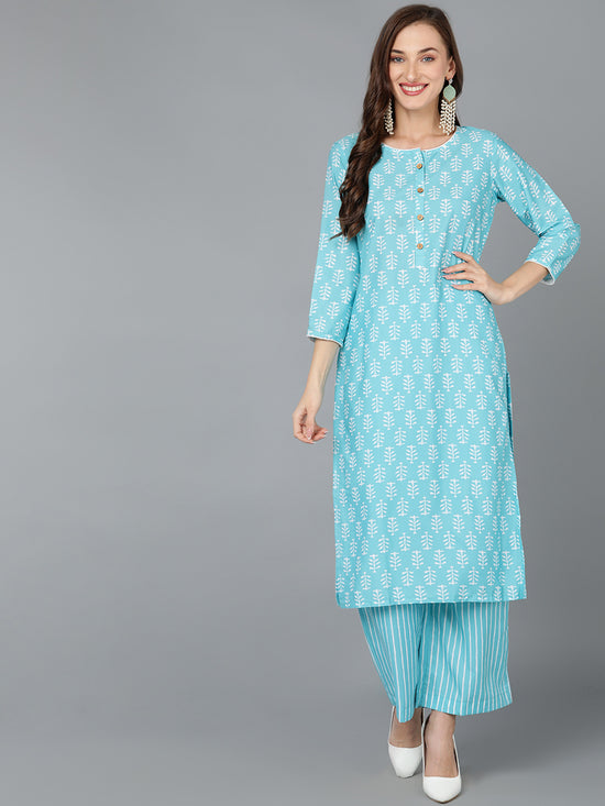 Ahika Women Polyester Ethnic Motifs Printed Kurta